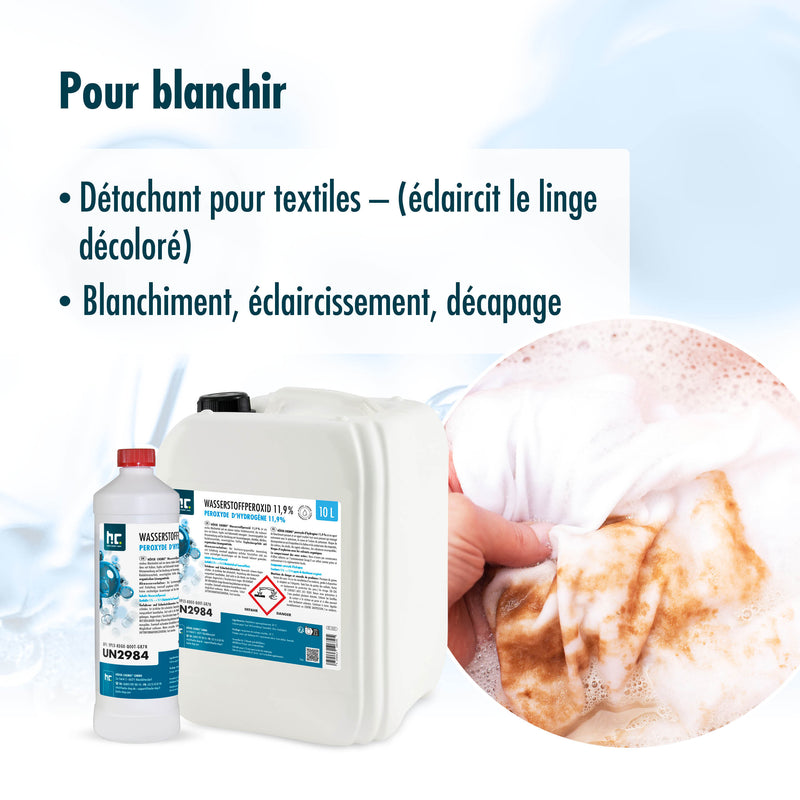 10 L Höfer Chemie® Wasserstoffperoxid 11,9% in Kanister - Höfer Chemie GmbH