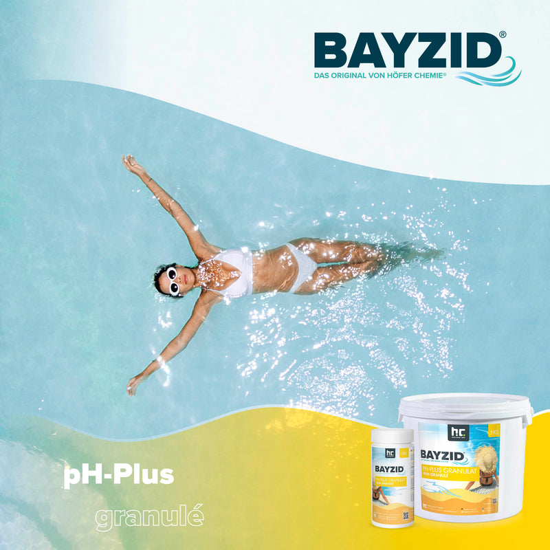 5 kg BAYZID® pH Plus Granulat für den Pool in Eimer - Höfer Chemie GmbH