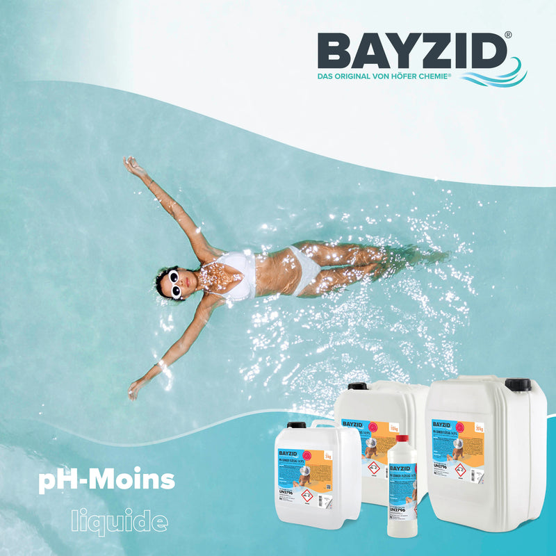 pH moins liquide 14,9% Bayzid® en bouteille de 1 KG