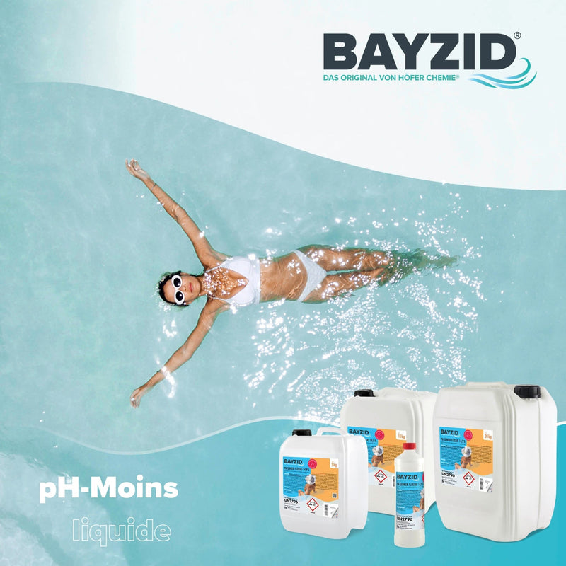 10 kg BAYZID® pH Minus flüssig 14,9% in Kanister - Höfer Chemie GmbH