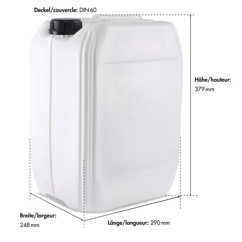 20 L FLAMBIOL® Bioethanol 96,6% Premium für Ethanolkamin in Kanistern - Höfer Chemie GmbH