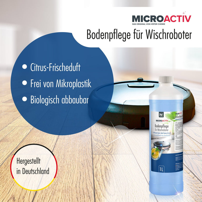 1 L Microactiv® Bodenpflege für Wischroboter - Höfer Chemie GmbH