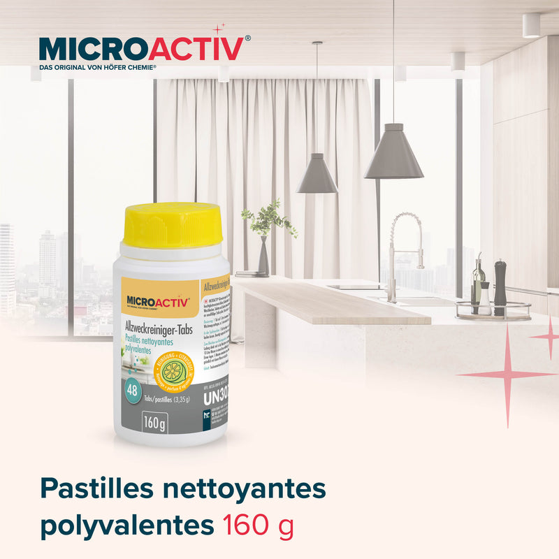 160 g Microactiv® Allzweckreiniger Tabs - Höfer Chemie GmbH
