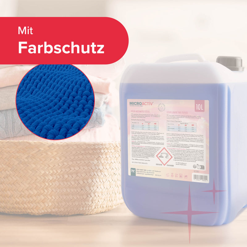 10 L Microactiv® Color Waschmittel flüssig - Höfer Chemie GmbH