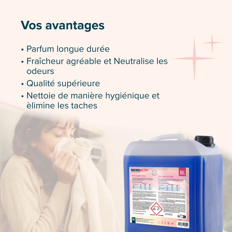 10 L Microactiv® Color Waschmittel flüssig - Höfer Chemie GmbH