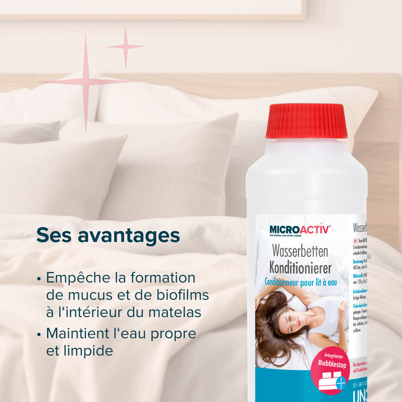 250 ml Microactiv® Konditionierer für Wasserbetten in Flasche - Höfer Chemie GmbH