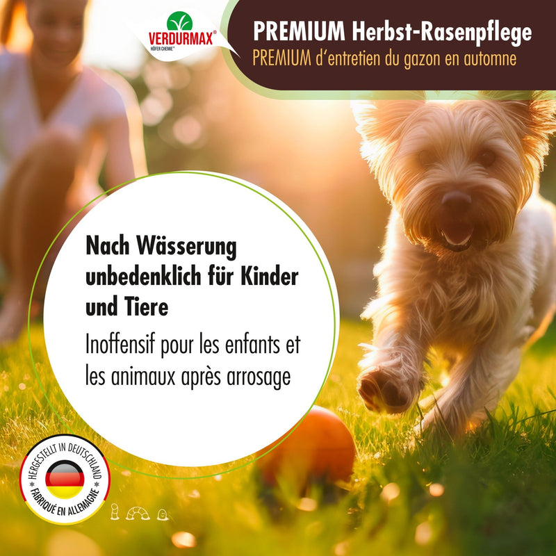 VERDURMAX® Herbst-Rasenpflege Komplett-Set 1000 m²