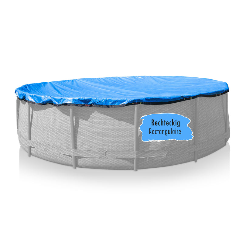 Couverture d'hiver pour piscines rectangulaires 6 x 3 m