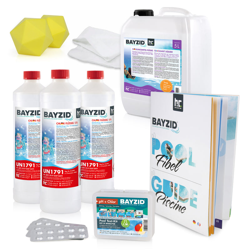 Kit BAYZID® anti-turbidité pour petites piscines à filtre à sable