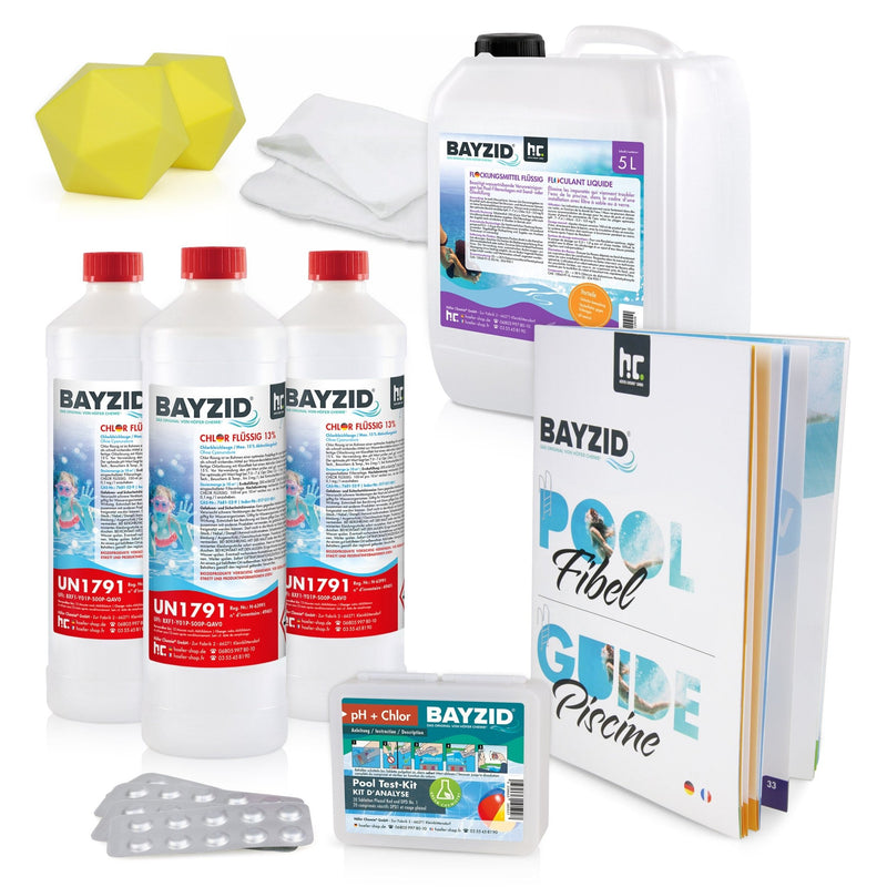 Kit BAYZID® anti-turbidité pour petites piscines à filtre à sable