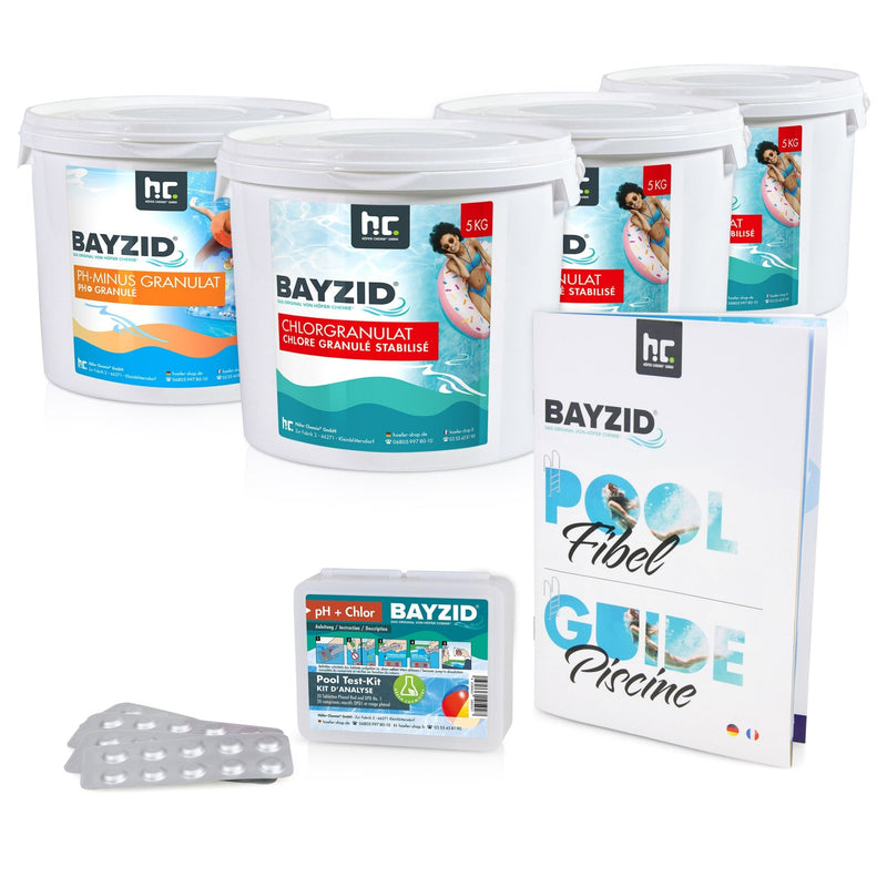 BAYZID® Pool Basis-Set pH & Chlor