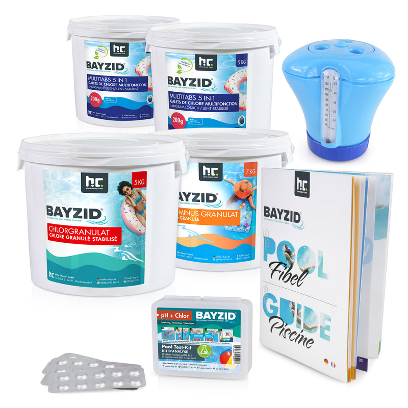 BAYZID® Starterset für große Pools