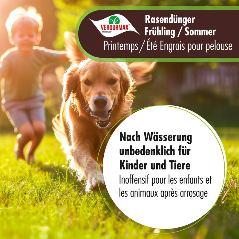 5 kg VERDURMAX® Rasendünger Frühling / Sommer - Höfer Chemie GmbH