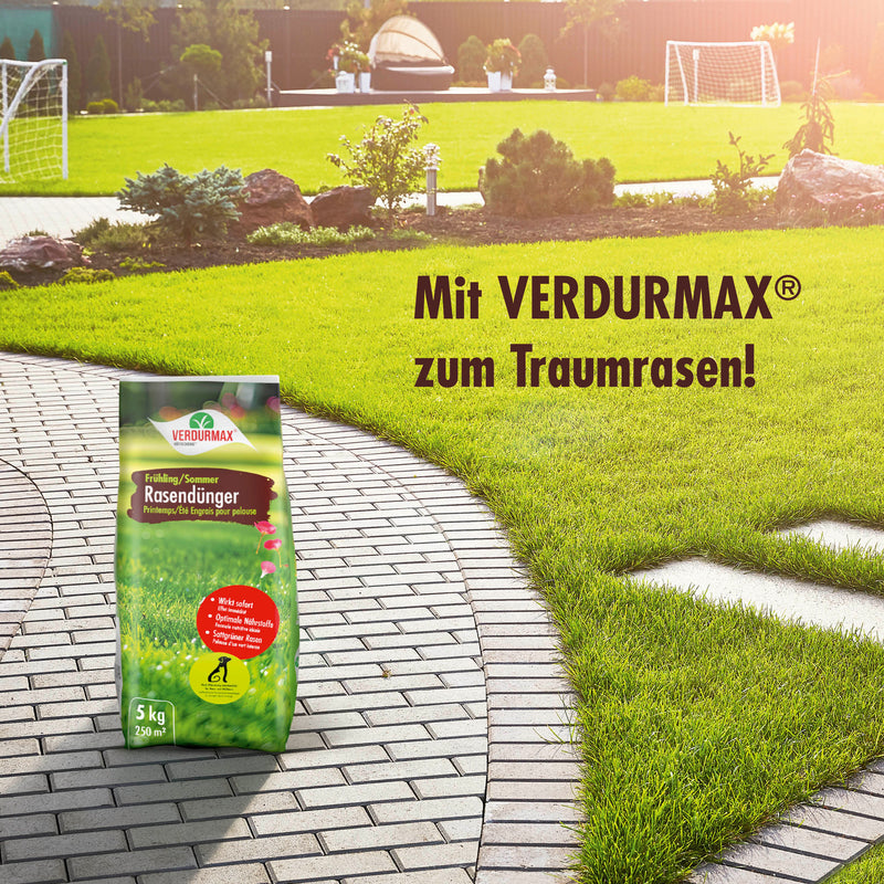 5 kg VERDURMAX® Rasendünger Frühling / Sommer - Höfer Chemie GmbH