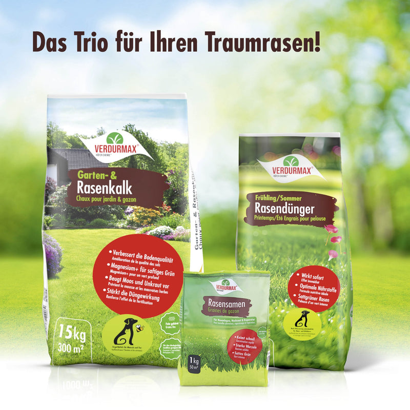 5 kg VERDURMAX® Rasendünger Frühling / Sommer - Höfer Chemie GmbH