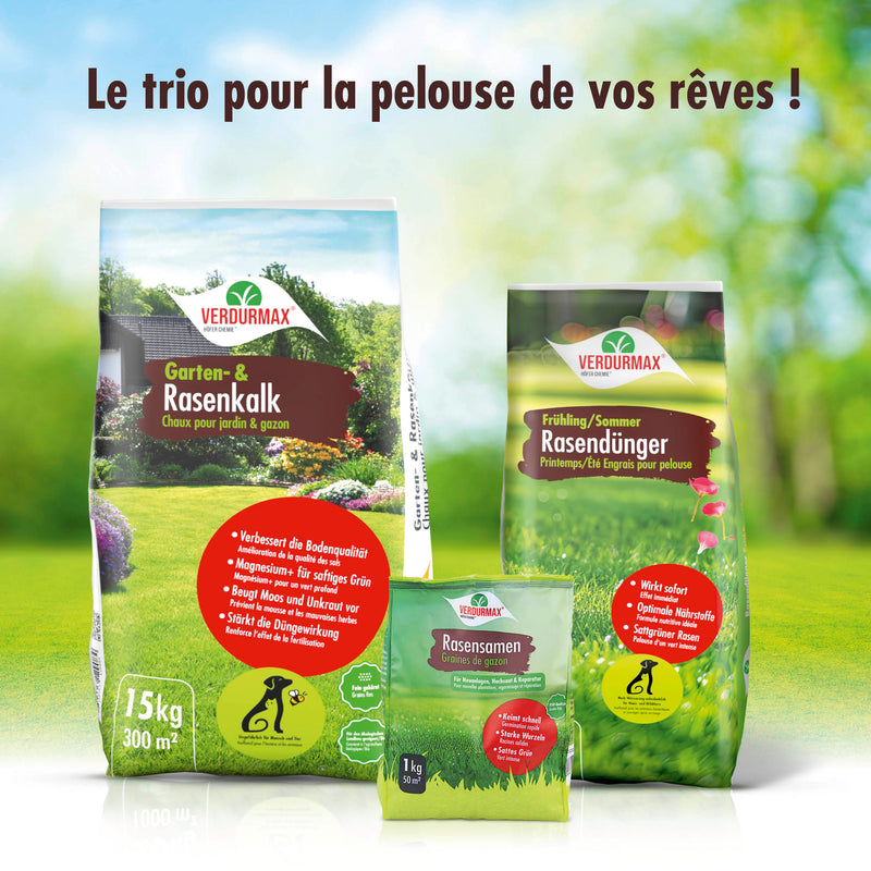 20 kg Engrais pour gazon VERDURMAX® Printemps / Été