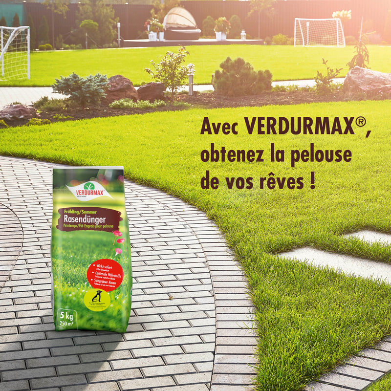 5 kg VERDURMAX® Rasendünger Frühling / Sommer - Höfer Chemie GmbH