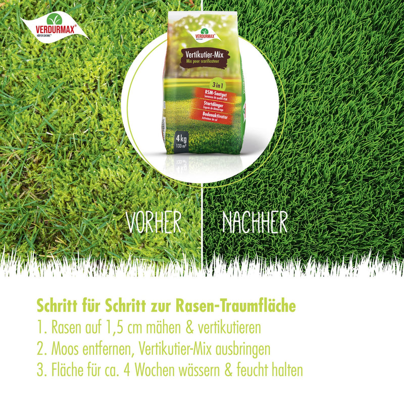 4 kg VERDURMAX® Vertikutier-Mix 3in1