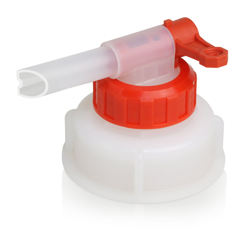 Robinet rouge bidon de 20L DIN 60