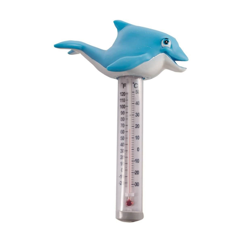 Poolschwimmthermometer Delphin