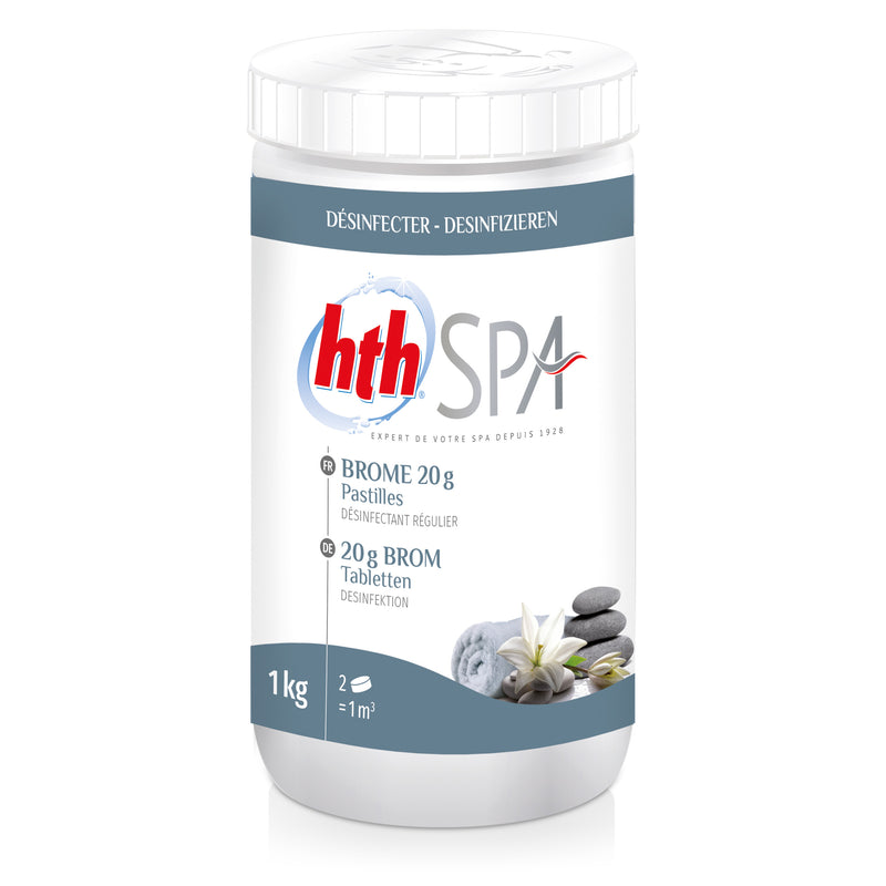 1 kg - hth® Spa BROM Tabletten 20 g