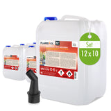 10 L FLAMBIOL® bio-ethanol 100% hoge zuiverheid in jerrycan