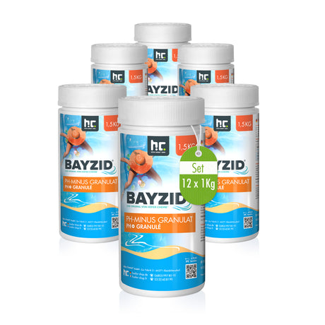 pH moins granulé Bayzid® en pot de 1,5 KG