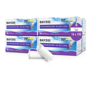 1 kg BAYZID® Flockkartusche für Pools - Höfer Chemie GmbH