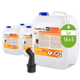 5 L FLAMBIOL® bio-ethanol 96,6% premium voor ethanolbranders of haarden