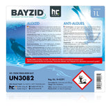 1 L BAYZID® Algizid Algenverhütung für Pools in Flaschen - Höfer Chemie GmbH