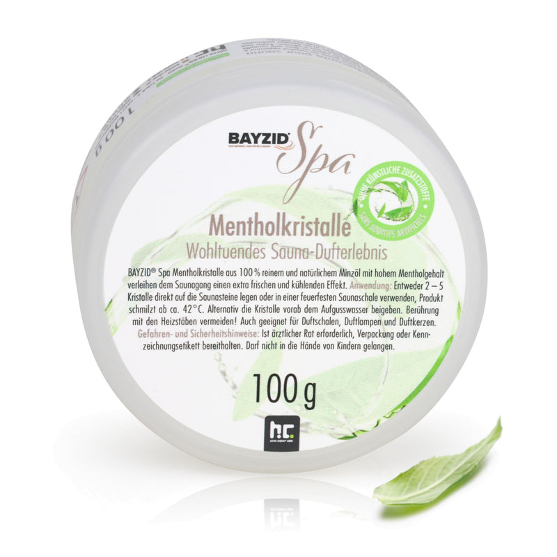 100 g BAYZID® SPA mentholkristallen voor de sauna