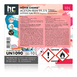 Acétone pur 99,5% Höfer Chemie® en bidon de 10 L