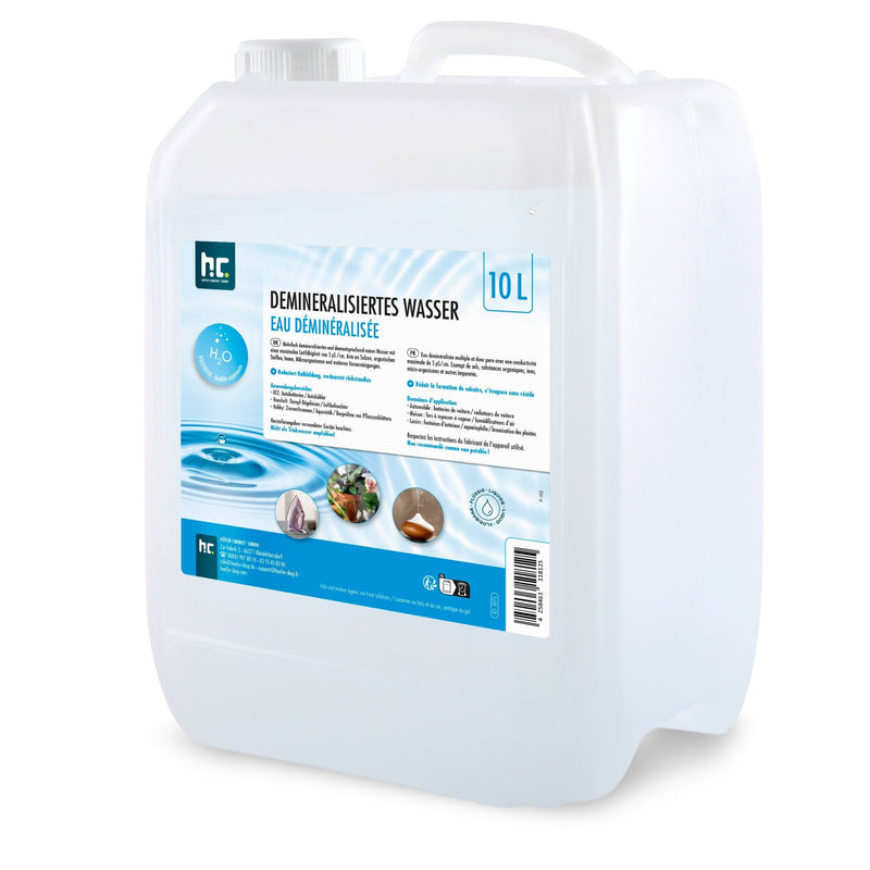 10 L Höfer Chemie® Demineralisiertes Wasser in Kanister - Höfer Chemie GmbH
