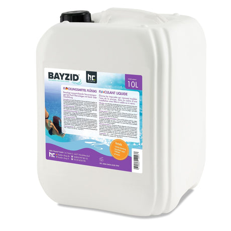 10 L BAYZID® Flockungsmittel flüssig für Pools in Kanister - Höfer Chemie GmbH