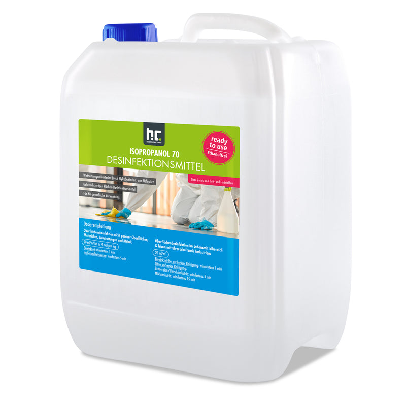 10 L Isopropanol 70 - Desinfektionsmittel für Oberflächen