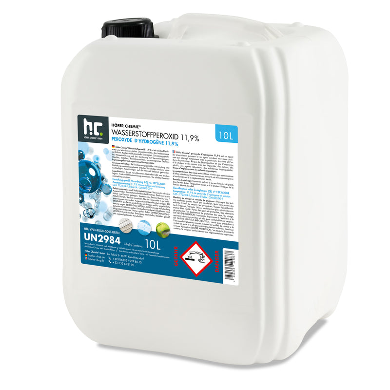 Wasserstoffperoxid 10L - 11,9%