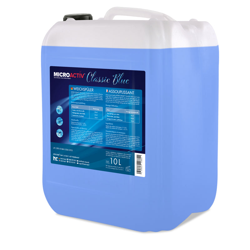 10 L Adoucissant Classic blue