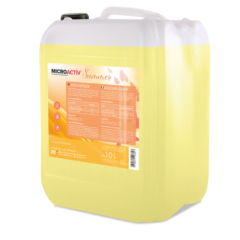 10 L Microactiv® Weichspüler Summer in Kanister