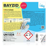 14 kg BAYZID® pH Plus flüssig für Pools in Kanistern - Höfer Chemie GmbH