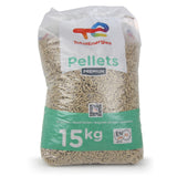 15 kg TOTAL Energies Holzpellets / Heizpellets EN Plus A1