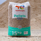 15 kg TOTAL Energies Holzpellets / Heizpellets EN Plus A1