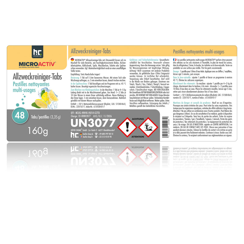 7 tlg. Probierset Reinigungsmittel & Haushaltshelfer