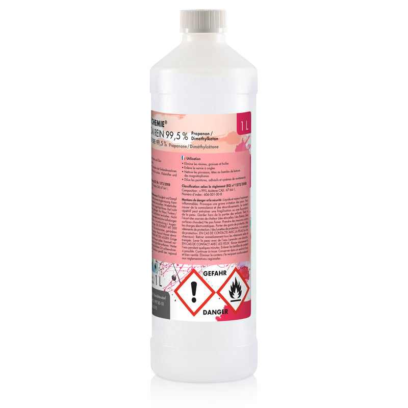 1 L Höfer Chemie® Aceton puur 99,5% in flessen