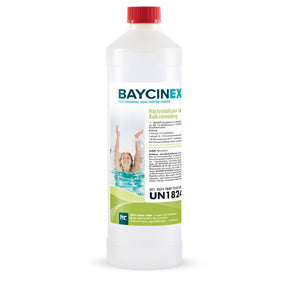 1 L BAYCINEX® Härtestabilisator zur Kalkvermeidung in Flaschen - Höfer Chemie GmbH