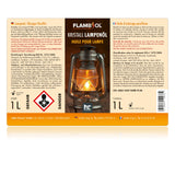 1 L FLAMBIOL® lampolie, zeer zuiver, glashelder in flessen