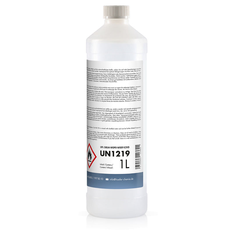 1 L Höfer Chemie® Isopropanol 70% in flessen