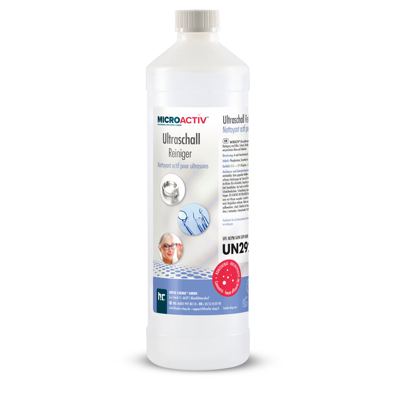1 L Microactiv® Ultraschallreiniger Flüssig-Konzentrat für Ultraschallbad