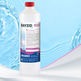 1 L BAYZID® Poolclear - Trübungsbeseitigung für Pool-Filter mit Kartuschen & Filterballs