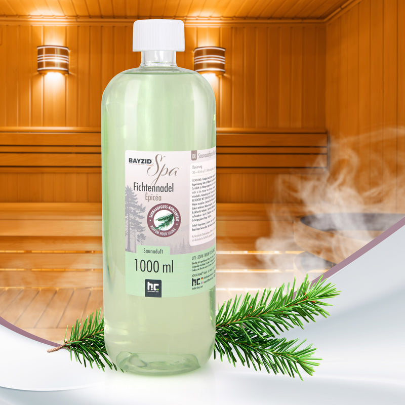 1 L BAYZID® SPA Saunaaufguss Fichtennadel
