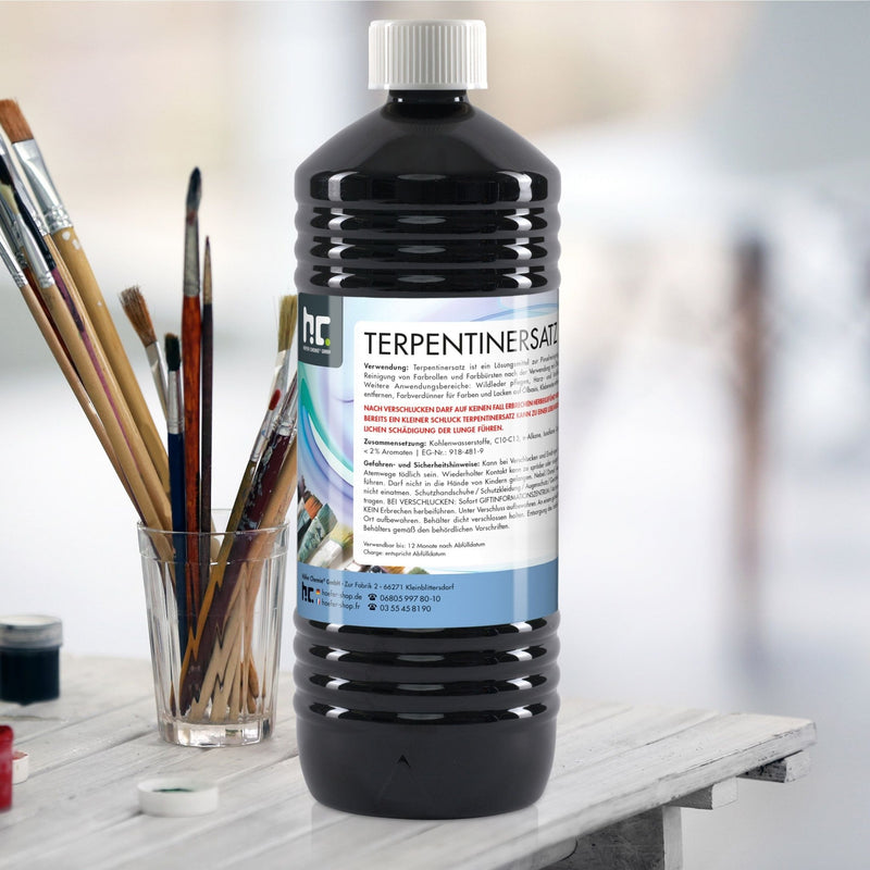 1 L Höfer Chemie® Terpentin - Ersatz in Flaschen - Höfer Chemie GmbH